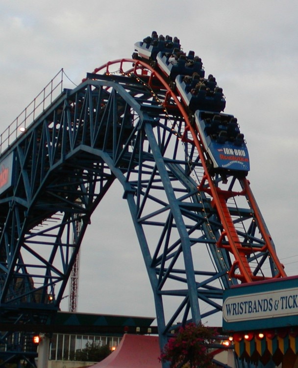 The Big One at the Pleasure Beach in Blackpool.