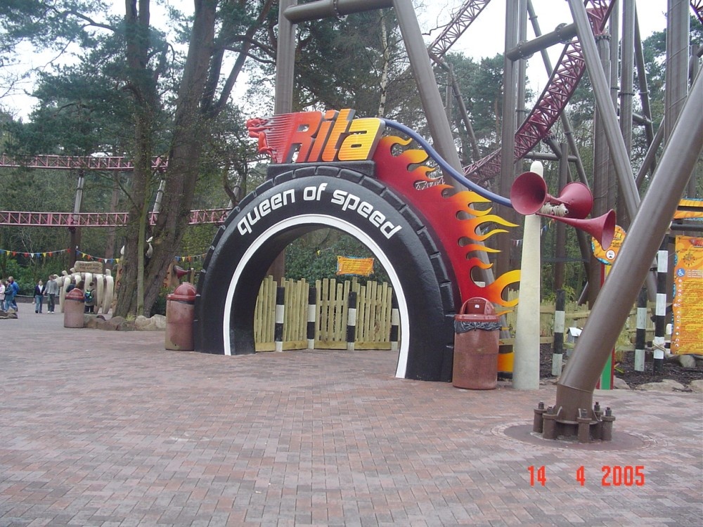 ALTON TOWERS, RITA QUEEN OF SPEED