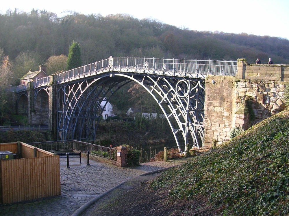 Ironbridge in Shropshire. October 2005