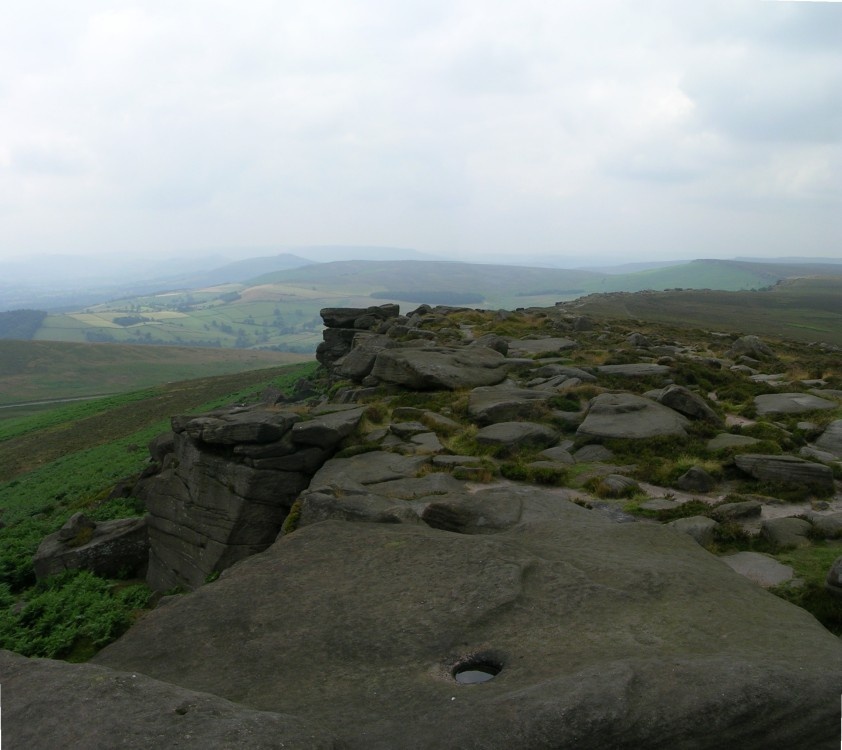 Stannage Edge,Peak District  July 2005
