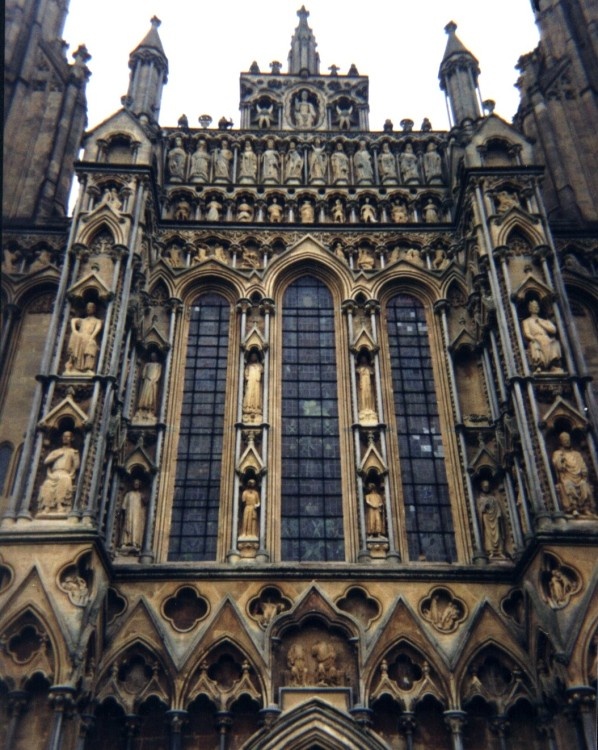 Wells - detail of the Cathedral