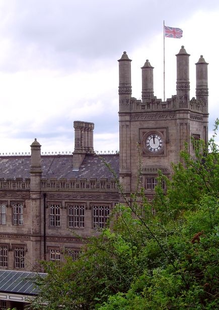 The Railway Station, Shrewsbury, Shropshire.