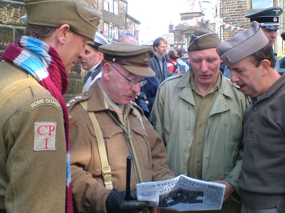 Haworth, 1940's Weekend, (Held Annually, in May),.