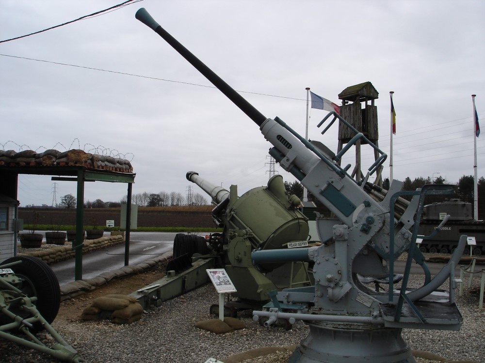 A picture of the Anti- Aircraft Gun, Eden Camp, Malton, North Yorkshire.
