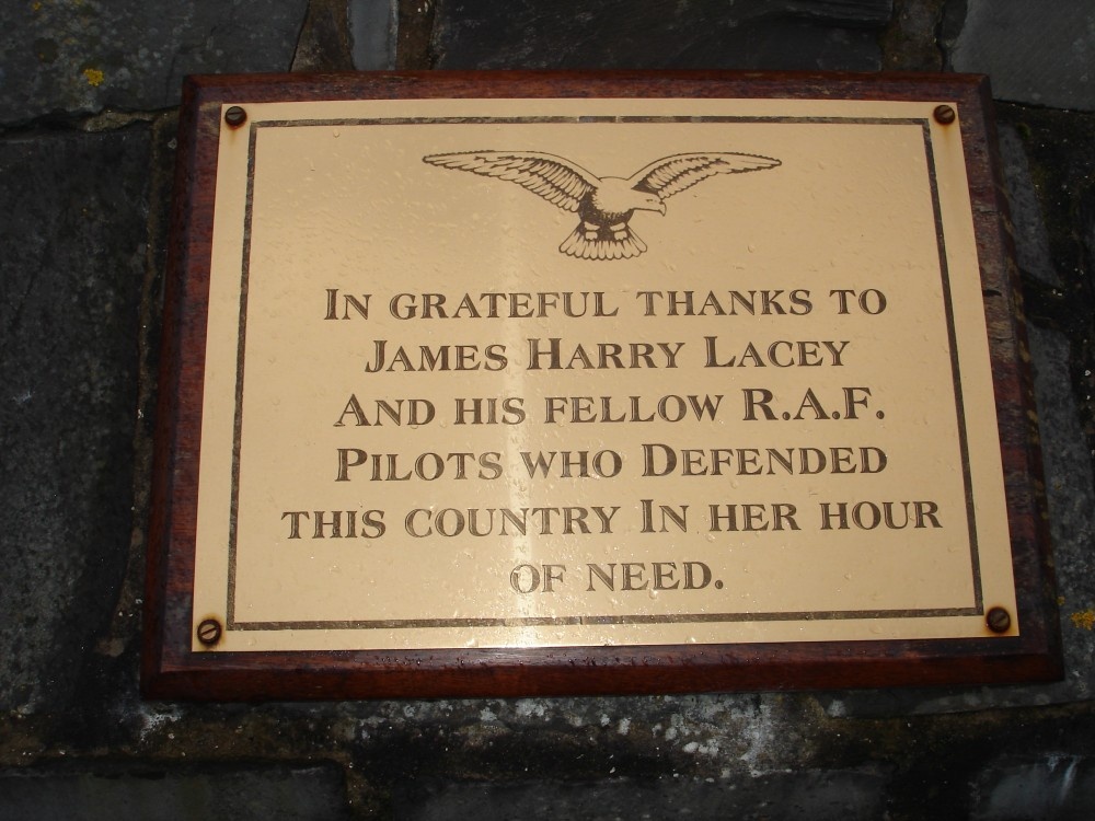 The inscription on The RAF Monument, Eden Camp, Malton, North Yorkshire.