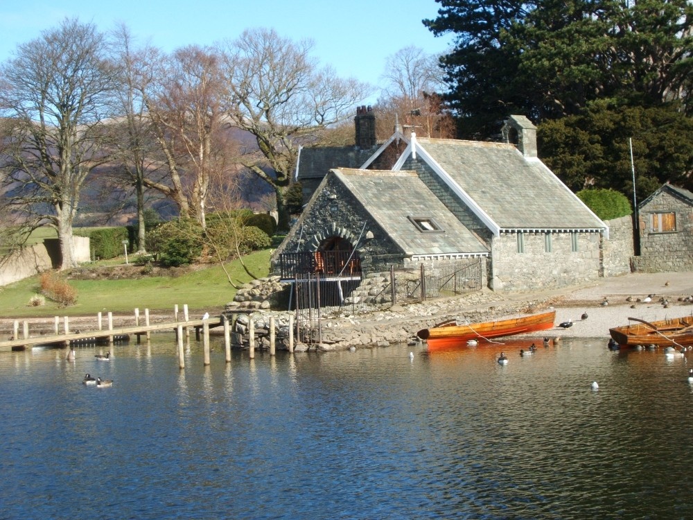 The Boat House, Derwentwater, The Lake District, Cumbria.