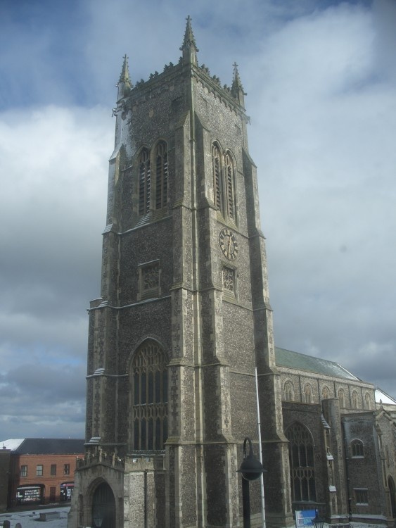 Cromer Church in Winter. Cromer, Norfolk