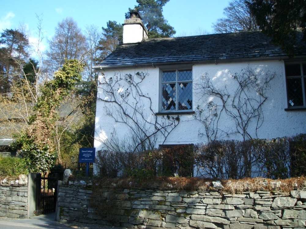 Dove Cottage, the Home of poet William Wordsworth, at Grasmere, The Lake District. photo by Dean Jones