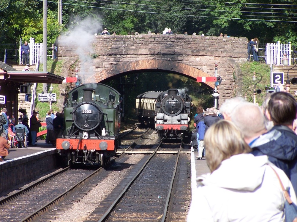 Photograph of West Somerset Steam Railway at Bishops Lydeard, Nr Taunton, Somerset