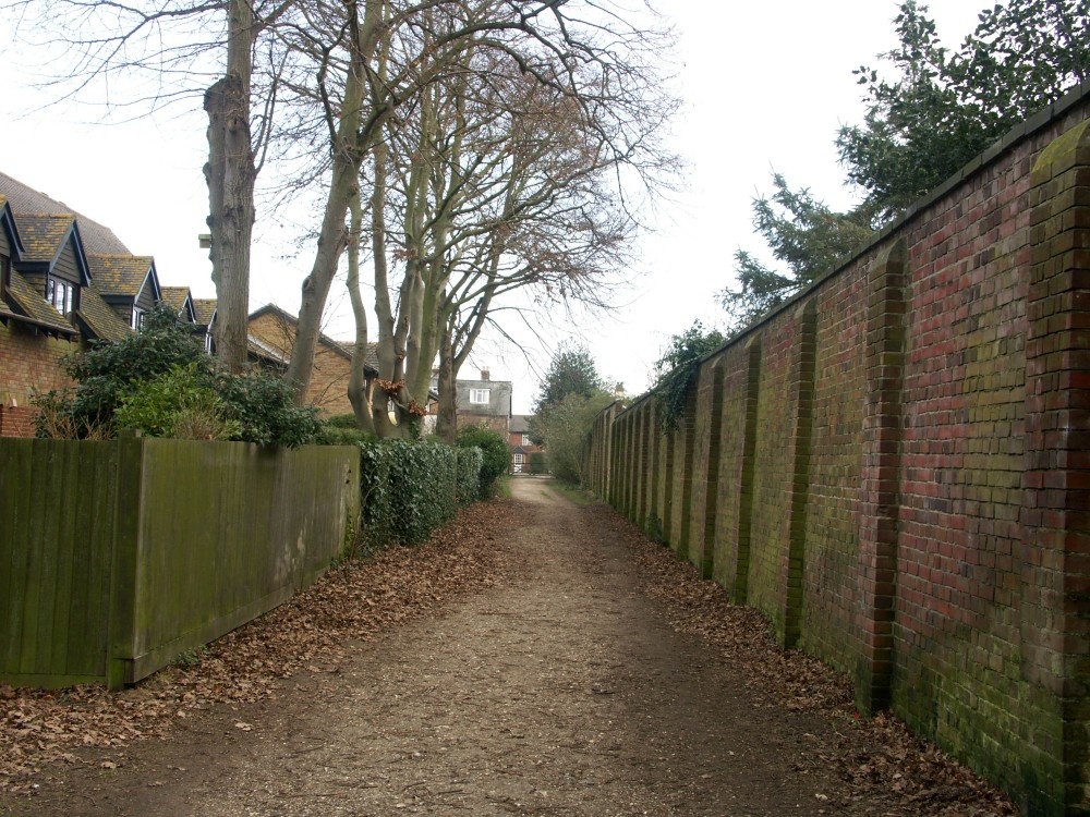 Photograph of Lane leading to Strawberry Field from Newtown Road