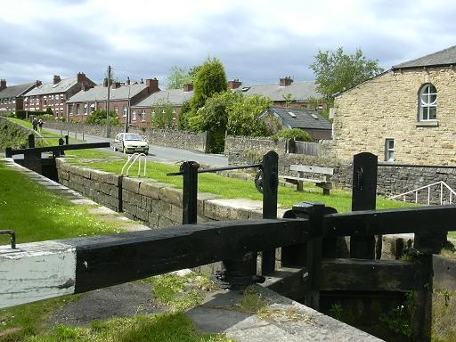 Photograph of Lock gate, Marple canal