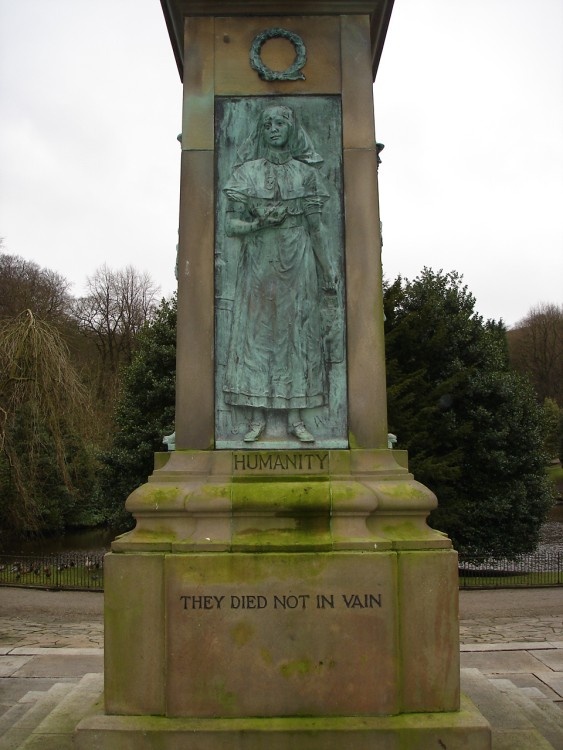 A Picture of The War Memorial, Bold Venture Park, Darwen, Lancashire