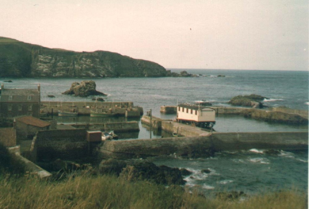 St Abbs Life boat station and Harbour