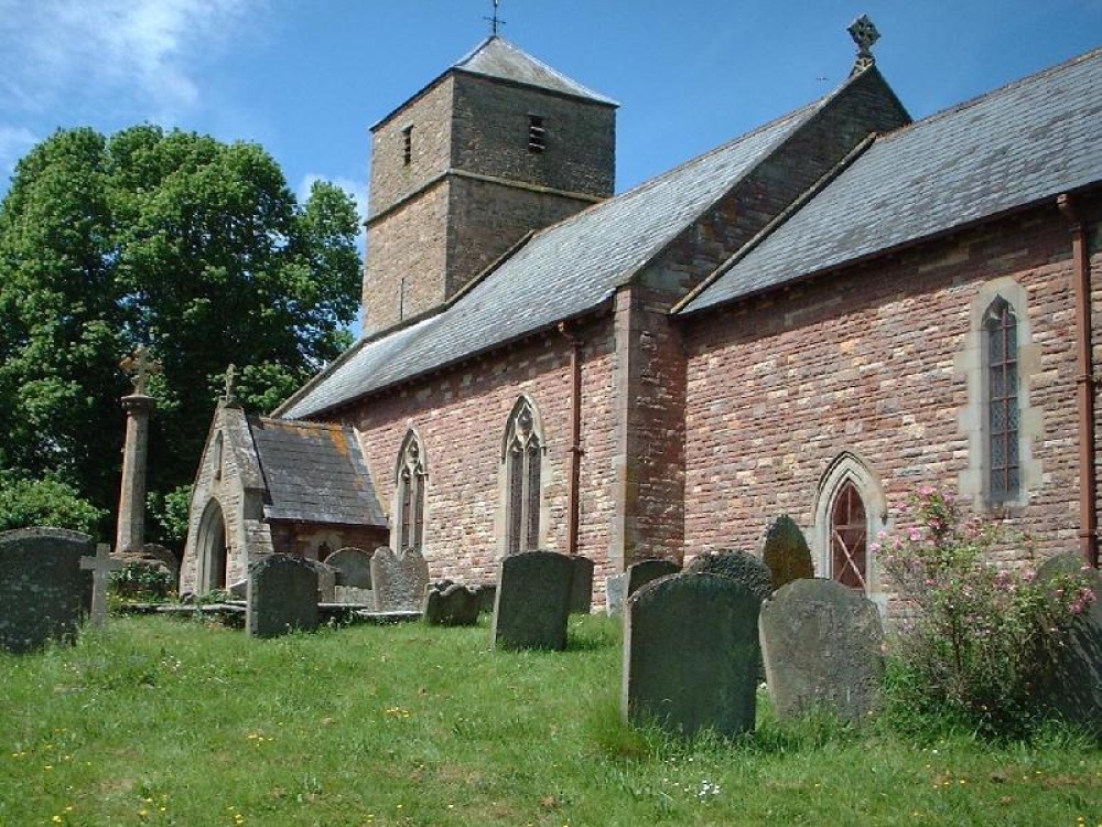 Photograph of St John's Church, Aston Ingham village in Herefordshire