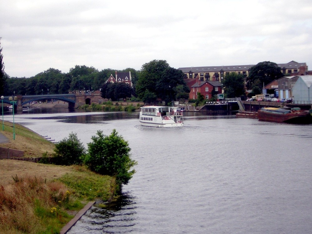 The river Trent, West Bridgford, Nottingham