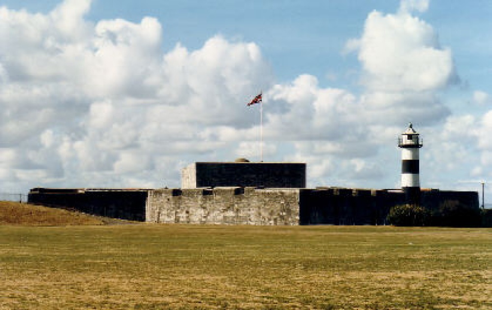 Southsea Castle from the castle fields. Hampshire