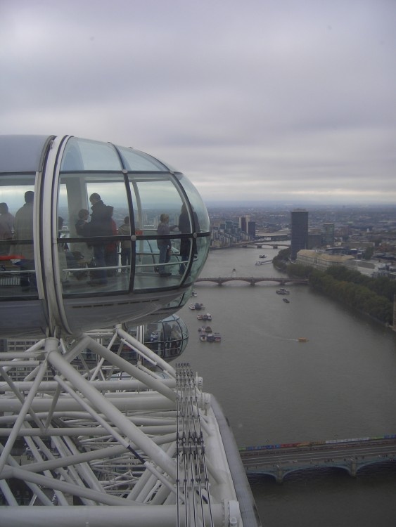 View from The London Eye, London, England