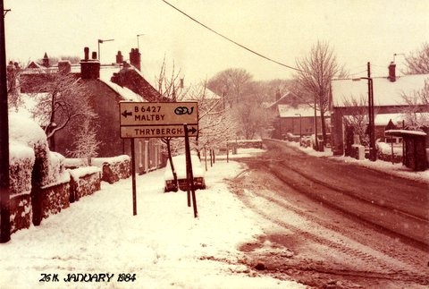 Braithwell village, South Yorkshire