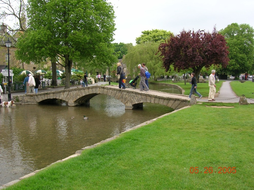 The main street. Bourton on the Water, Gloucestershire