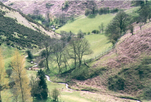 Jonathon's Hollow in the Long Mynd, Shropshire photo by Geoff Handley