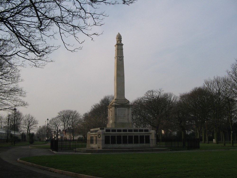 The Cenotaph. Victoria Park, Widnes.