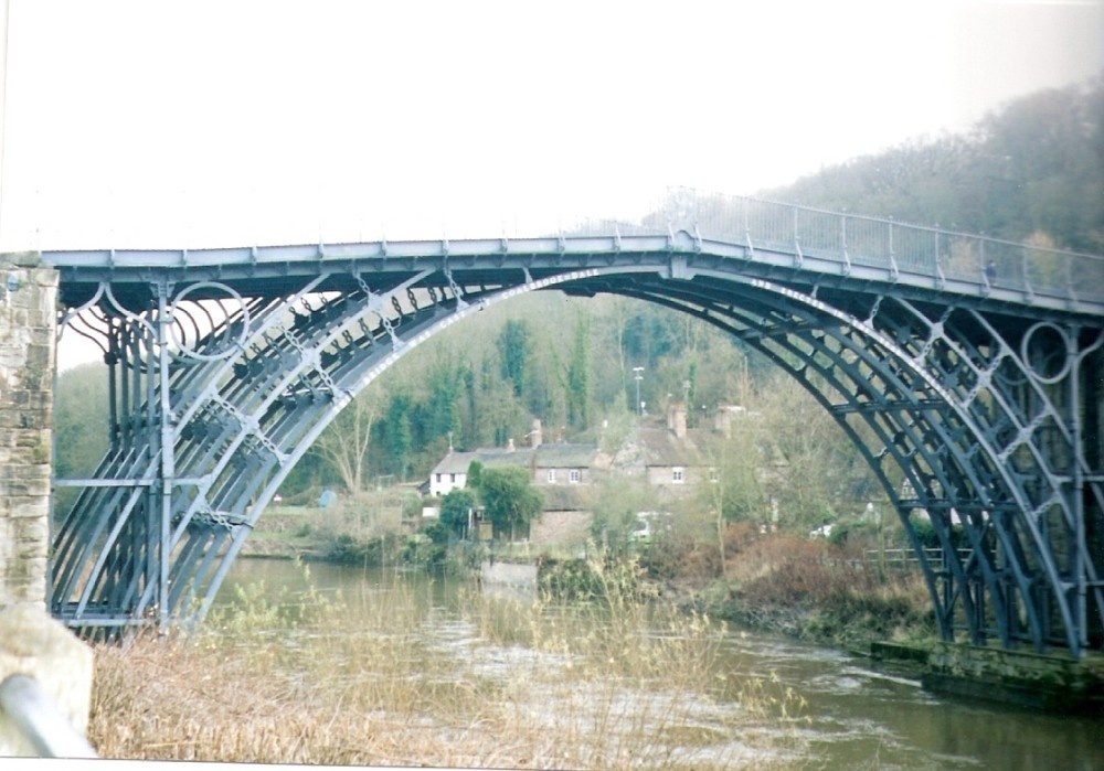 The Iron Bridge. Iron Bridge Gorge, Shropshire