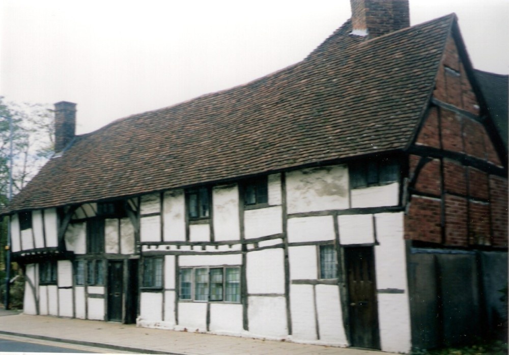 Crooked house in Stratford-upon-avon