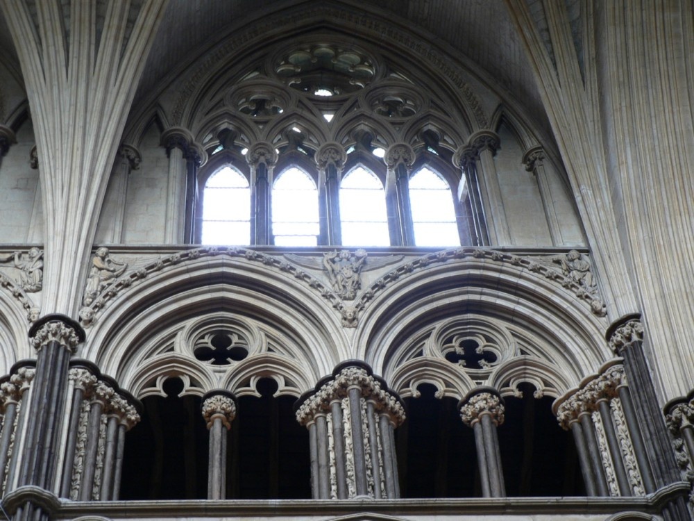 Inside Lincoln Cathedral