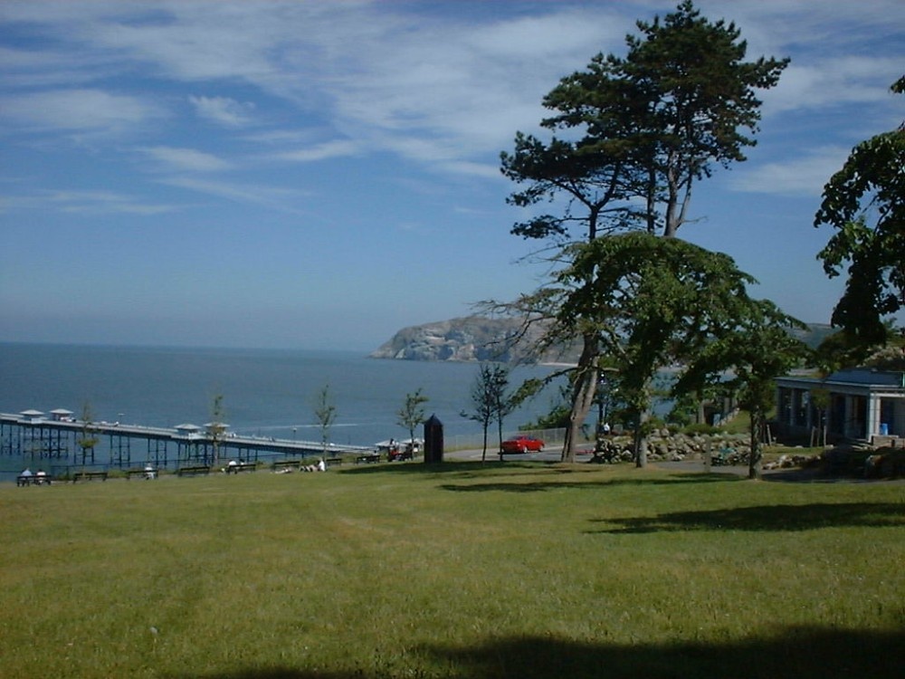 Llandudno `With Little Orme In Background'