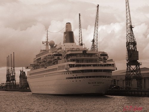 A Ship calls in at Southampton
