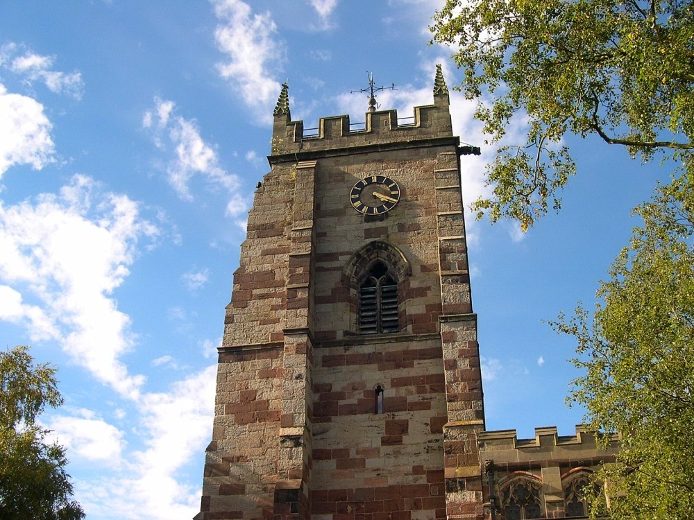 St. Mary's Church in Market Drayton, Shropshire.