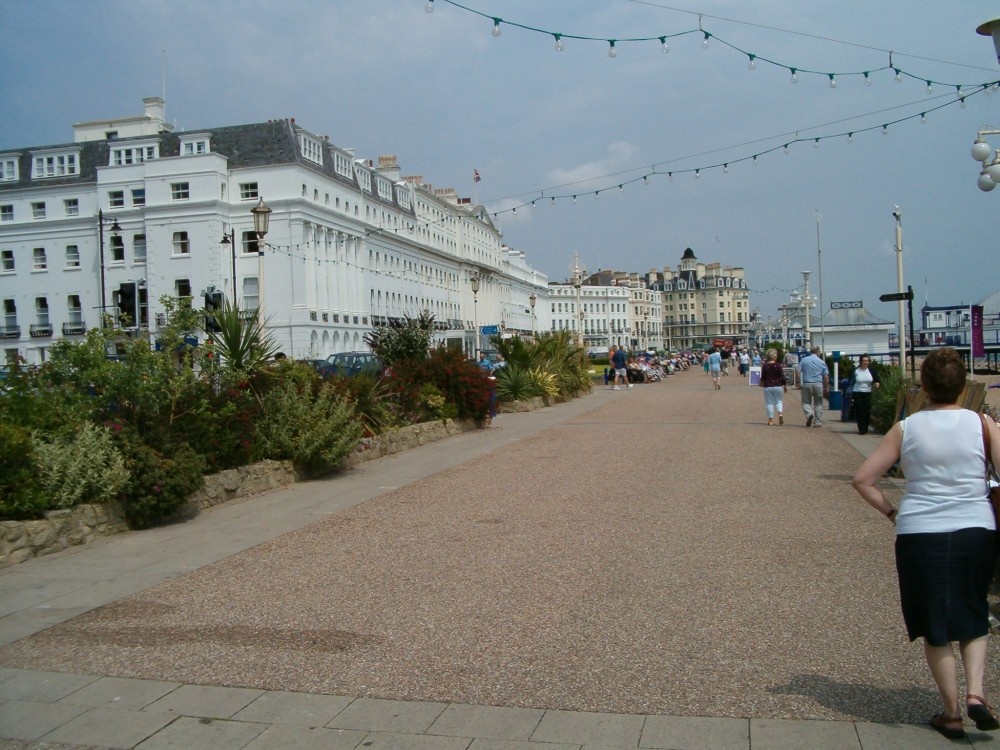 The parade at Eastbourne
