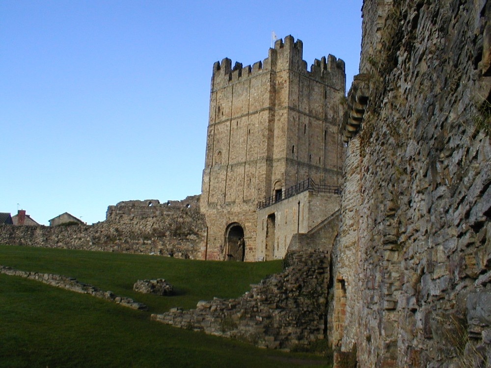 Richmond Castle in North Yorkshire. November 2003