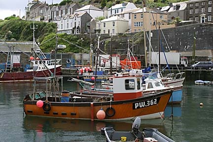 Mevagissey harbour - Cornwall