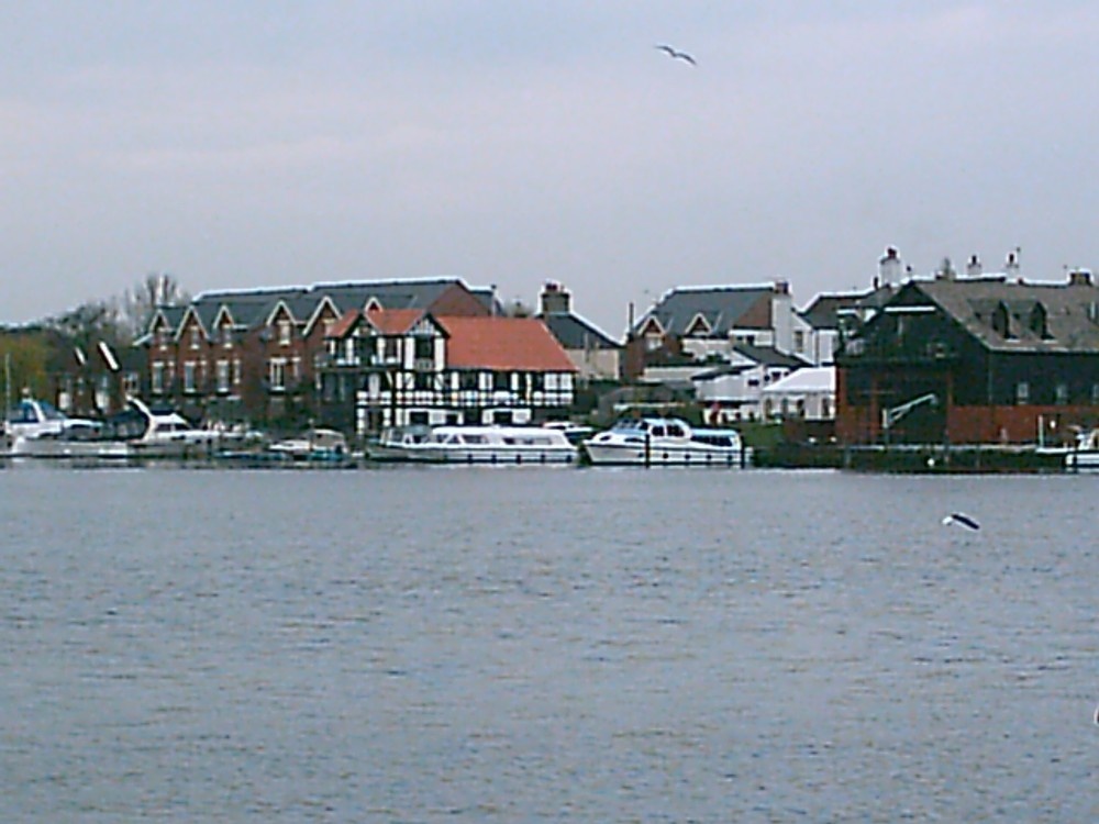 Photograph of Oulton broad in the Norfolk Broads
