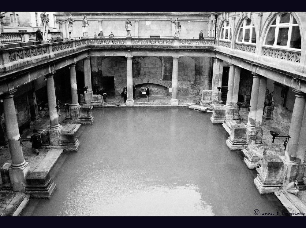 Roman Baths in Bath photo by Grace Lambiotte