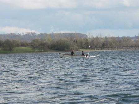 Draycote Water in April