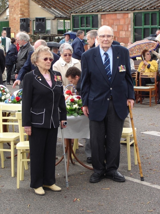 The veterans  at Eden Camp, Malton, North Yorkshire.