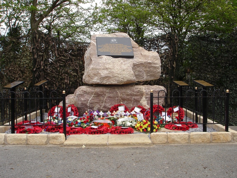The Helper Memorial in all it's glory at Eden Camp, Malton, North Yorkshire.