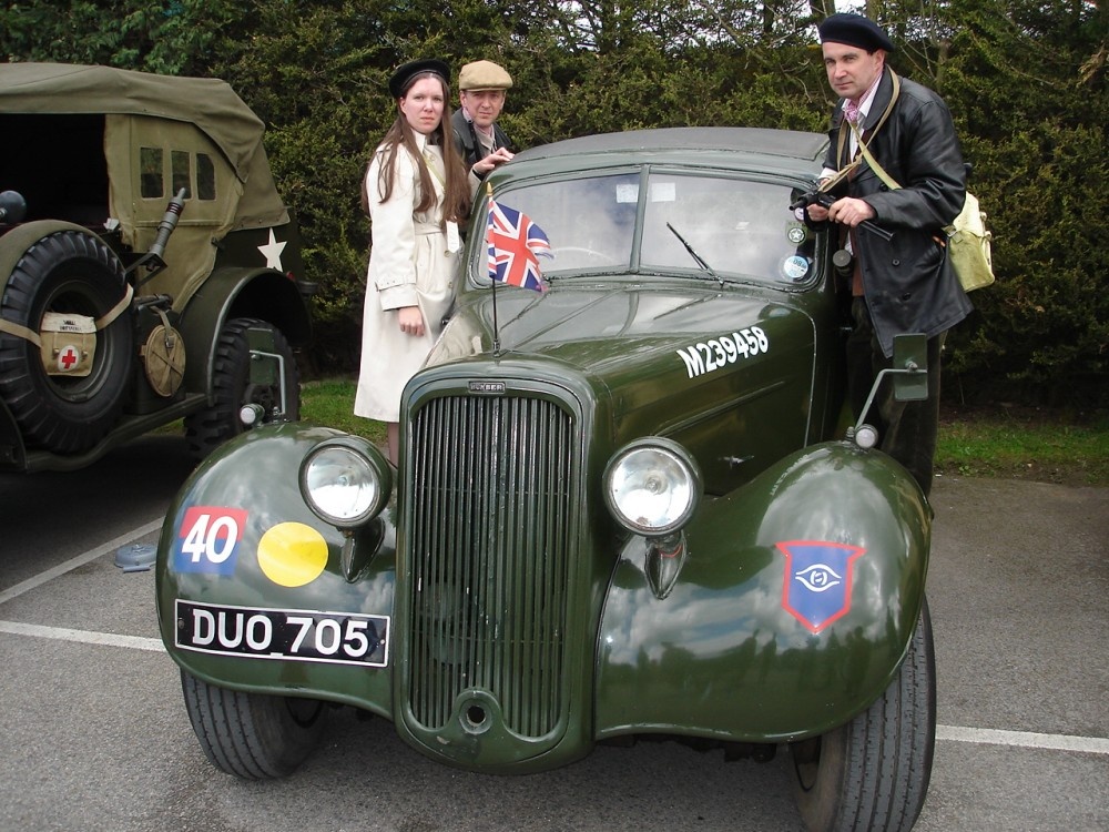 The French Resistance at Eden Camp, Malton, North Yorkshire.