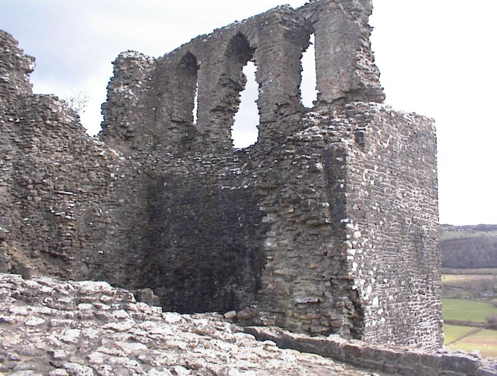 Dryslwyn Castle, 5m W of Llandeilo, Carmarthenshire
SN 554 204