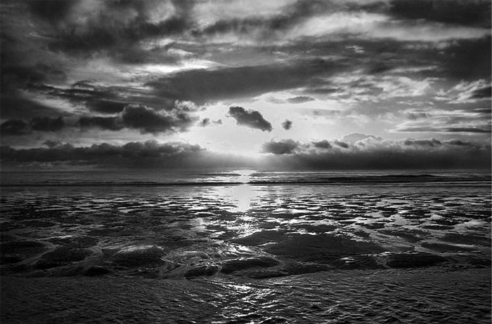 Sunrise at Montrose beach, Angus