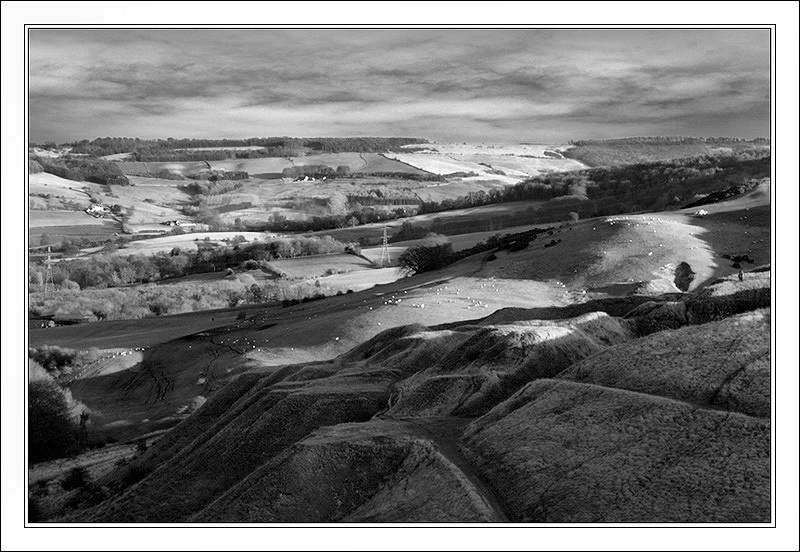 Photograph of Taken from on top of Cleeve Hill, Gloucestershire