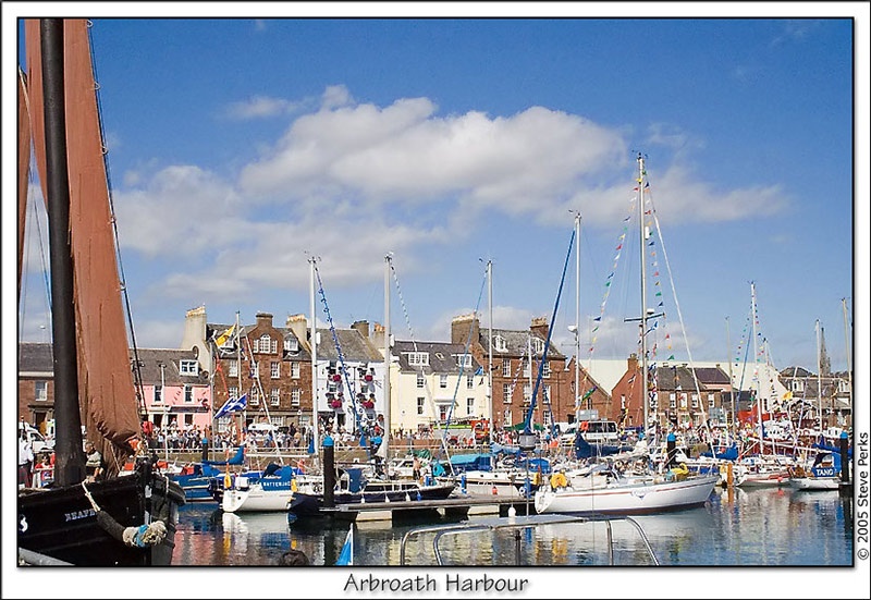 Photograph of Arbroath Harbour