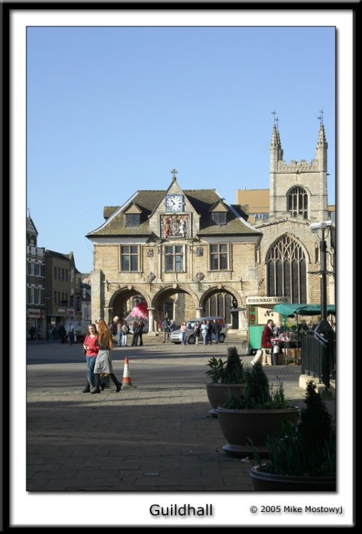 The Guildhall. Peterborough, Cambridgeshire.