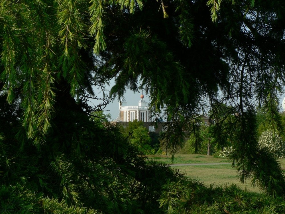 An unsual view of The Royal Observatory, Greenwich
