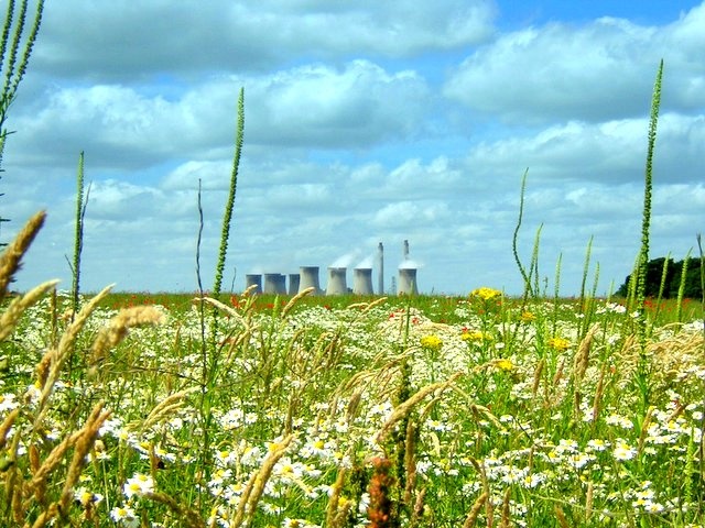 West Burton Power Station from Lea, Gainsborough, Lincolnshire.