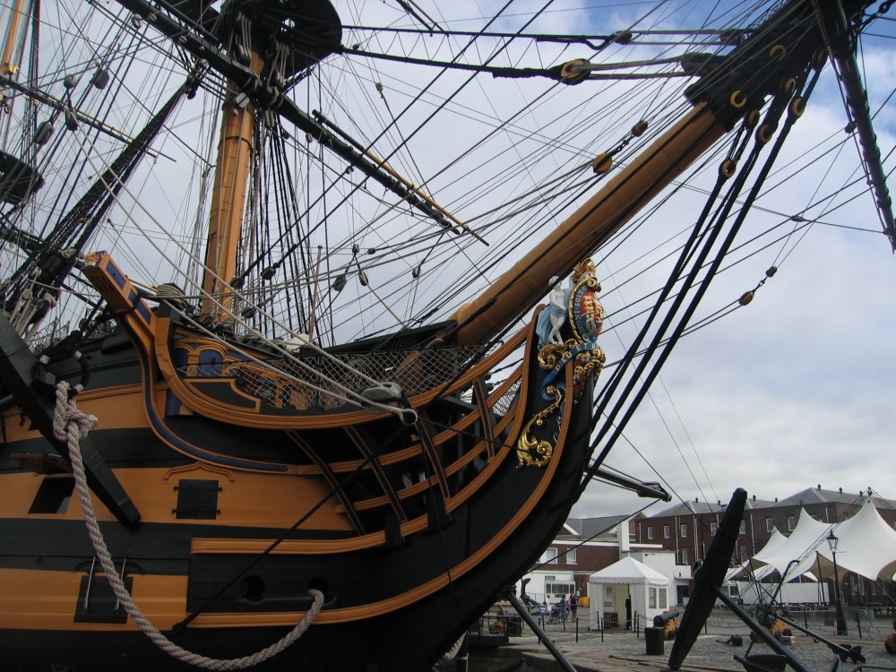 HMS Victory at Portsmouth's Historic Dockyard