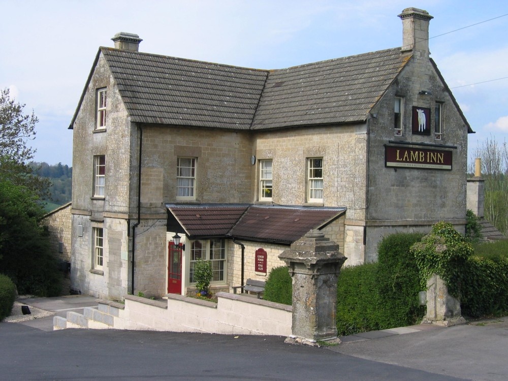 "Lamb Inn, Gloucestershire." by William Bedell at