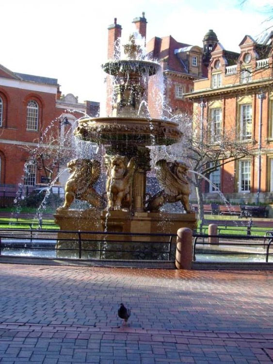 Fountain in Leicester